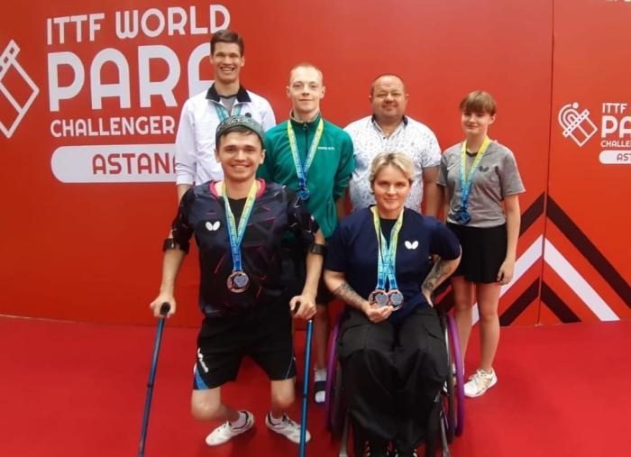 Лучшими в мире по настольному теннису стали челябинские паралимпийцы | Челябинские паралимпийцы стали лучшими в настольном теннисе