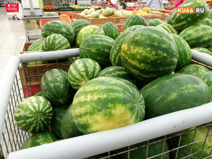 Из Казахстана в Россию не пустили 60 тонн дынь и арбузов 