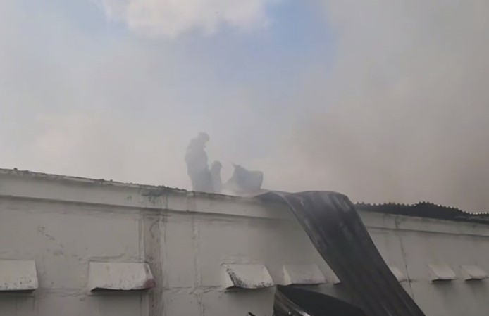 В Челябинской области сгорел крупный птичник 