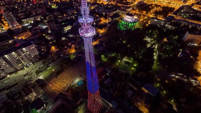 На челябинской телебашне к выборам приурочат специальную надпись 